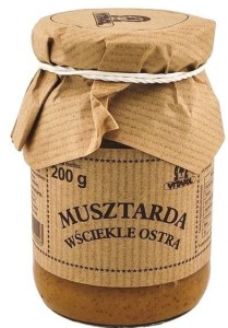 Musztarda wściekle ostra BG BL 210 g VITAPOL