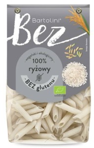 Makaron ryżowy penne BEZGL. BIO 250g BARTOLINI