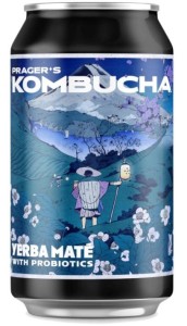 Kombucha Yerba Mate 330 ml PRAGER'S