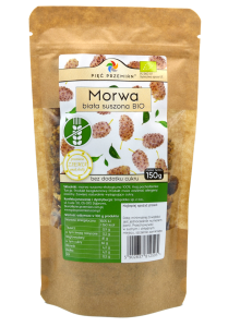 Morwa biała suszona BIO 150 g - Pięć Przemian