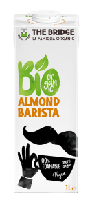 NAPÓJ MIGDAŁOWY BARISTA BEZ DODATKU CUKRÓW BEZGLUTENOWY BIO 1 L - THE BRIDGE