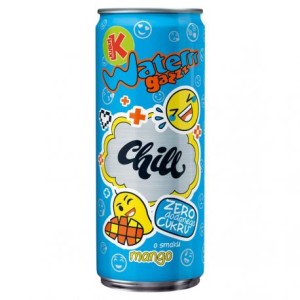 Water napój gazowany jabłko, cytryna, mango Kubuś, 250 ml