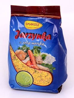 Jarzynka z solą morską