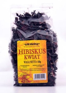 Kwiat hibiskusa 100g SMAKOSZ