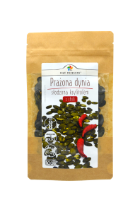 Prażona dynia słodzona ksylitolem z chili 100 g - Pięć Przemian