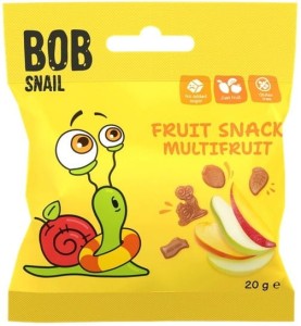 Przekąska wieloowocowa 20g BOB SNAIL