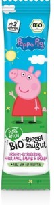 Batonik owsiany jabłko-banan-aronia BIO 25 g Świnka Peppa HEJO!
