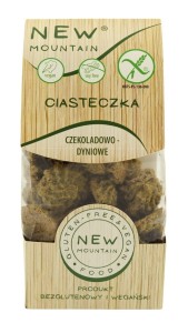 CIASTKA OWSIANO - CZEKOLADOWO - DYNIOWE BG 220 g - NEW MOUNTAIN