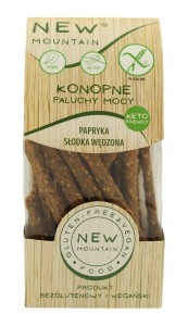 PALUCHY MOCY KONOPNE ZE SŁODKĄ PAPRYKĄ WĘDZONĄ BG 200 g - NEW MOUNTAIN