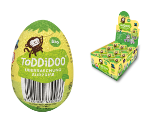 JAJKO NIESPODZIANKA CZEKOLADOWE FAIR TRADE BG BIO 20 g - TODDIDOO