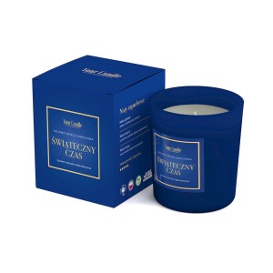ŚWIECA SOJOWA ZAPACHOWA ŚWIĄTECZNY CZAS 210 ml - YOUR CANDLE