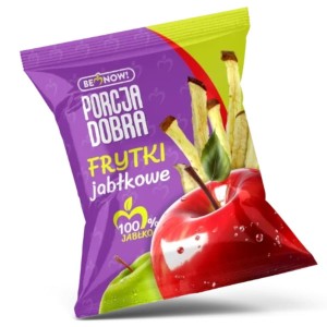 Frytki jabłkowe Porcja Dobra, 18g Porcja Dobra