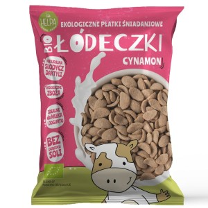 Łódeczki jaglano-owsiane z cynamonem Helpa BIO, 260g Helpa