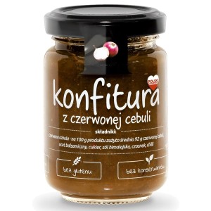 Konfitura z czerwonej cebuli HOTZ, 156g Hotz