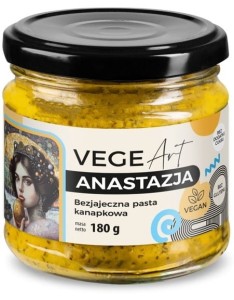 Bezjajeczna pasta kanapkowa 180 g VEGE ART