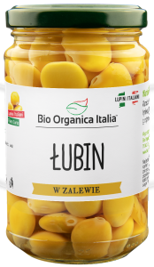 ŁUBIN W ZALEWIE BIO 280 g (200 g) (SŁOIK) - BIO ORGANICA ITALIA