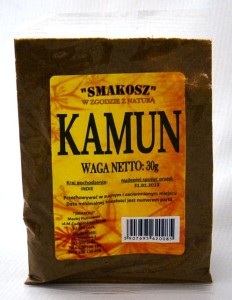 Kamun 30g (mielony kmin rzymski) SMAKOSZ