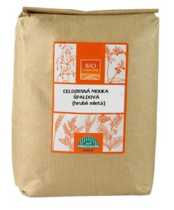 Mąka orkiszowa grubo mielona typ 2000 BIO 1kg BIOHARMONIE