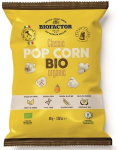 Popcorn solony BEZGL. BIO 80 g BIOFACTOR