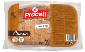Chleb kanapkowy BEZGL. 280 g PROCELI