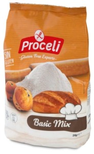 Mieszanka do wypieku uniwersalna BEZGL. 1 kg PROCELI