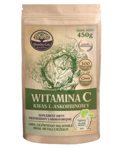 Witamina C z kapusty - kwas L-askorbinowy 450 g - Skarby Gai