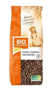 Soczewica brązowa BIO bezglutenowa 500g BIOHARMONIE