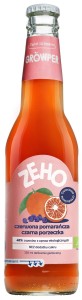 Lemoniada czerwona pomarańcza-czarna porzeczka BIO 330 ml