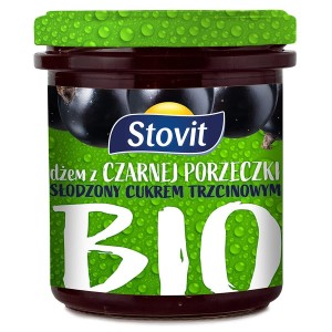 Dżem czarna porzeczka Stovit BIO 200g