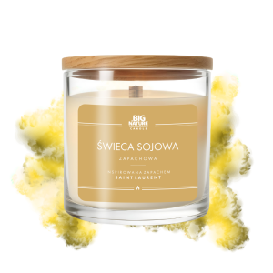 Świeca sojowa inspirowana zapachem SAINT LAURENT 150g