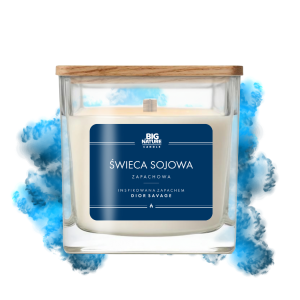 Świeca sojowa inspirowana zapachem DIOR SAUVAGE 450g