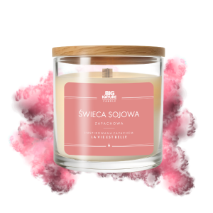 Świeca sojowa inspirowana zapachem LA VIE EST BELLE 155g