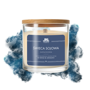 Świeca sojowa inspirowana zapachem GIORGIO ARMANI SI 155g