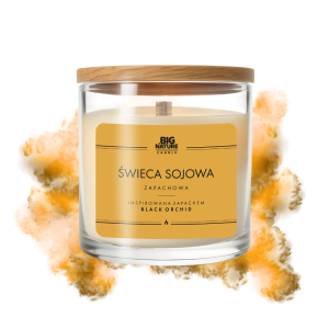 Świeca sojowa inspirowana zapachem BLACK ORCHID 225g