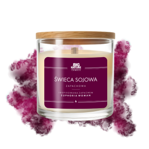Świeca sojowa inspirowana zapachem EUPHORIA WOMAN 155g