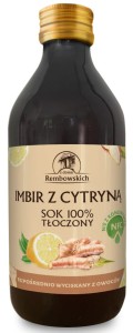SOK Z IMBIRU Z CYTRYNĄ NFC 250 ml - REMBOWSCY