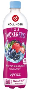 NAPÓJ GAZOWANY O SMAKU OWOCÓW LEŚNYCH BEZ CUKRU BIO 500 ml - HOLLINGER