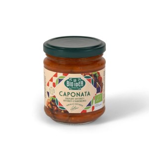 SOS Z BAKŁAŻANA (CAPONATA) BIO 200 g - LA BIO IDEA