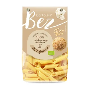Makaron z brązowego ryżu z kalafiorem BIO BEZGL. 250g BARTOLINI