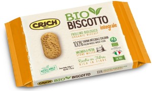 Ciasteczka pszenne pełnoziarniste BIO 220 g CRICH