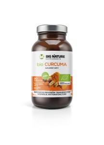 Tabletki Curcuma BIO 90 szt 45g BIG NATURE