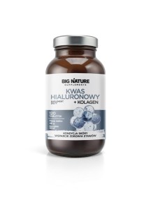 Tabletki Kwas hialuronowy+Kolagen 120 szt 48g BIG NATURE