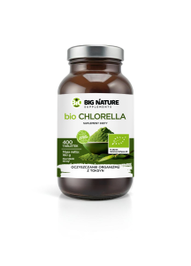 Tabletki Chlorella BIO 400 szt 160g BIG NATURE
