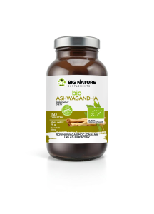 Tabletki Ashwaganha BIO 150 szt 75g BIG NATURE
