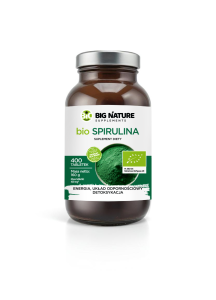 Tabletki Spirulina BIO 400 szt 160g BIG NATURE