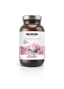 Kapsułki Relaxation Plus 90 szt 85,5g BIG NATURE