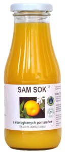 SAM SOK Z POMARAŃCZY BIO 250 ml - VIANDS