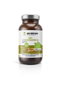 Tabletki Ashwagandha BIO 90 szt 45g BIG NATURE