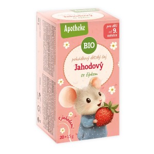 HERBATKA BAJKOWA DLA DZIECI - DZIKA RӯA, ROKITNIK I TRUSKAWKA BIO (20 x 1,5 g) 30 g - APOTHEKE