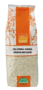 Kasza manna owsiana (grysik) pełnoziarnista błyskawiczna BIO 300g- BIOHARMONIE